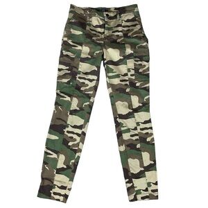 J. Crew 9" Cargo Toothpick Camo Print Pants Ankle Length - Waist 29